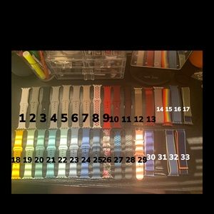 42/44 MM Different Colors/Sizes for Apple Watches